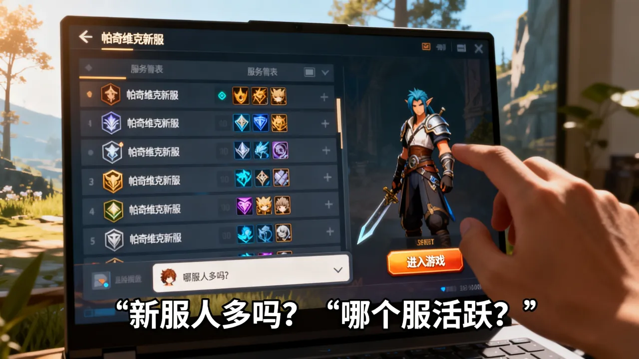 帕奇维克新开服务器怎么样，哪个服人多