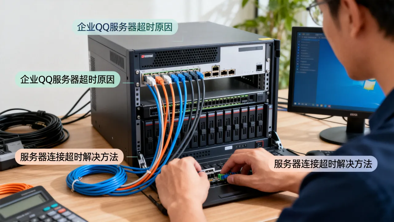 企业qq服务器超时是为什么，服务器连接超时怎么解决
