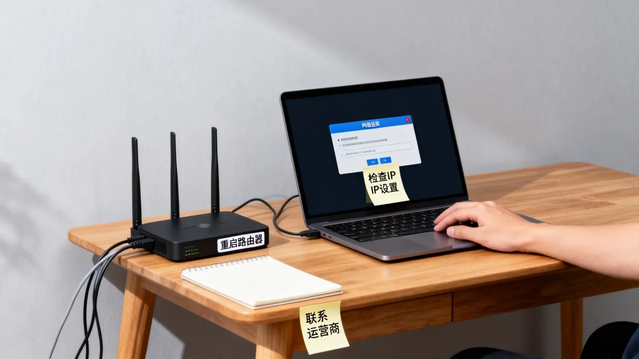 为什么换IP后上不了网络连接服务器，无法连接服务器怎么办？