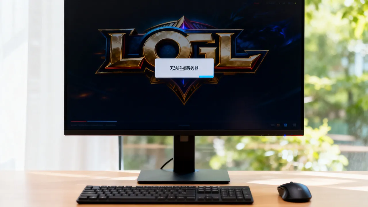 LOL为什么一直没连接服务器，服务器连接不上是什么原因
