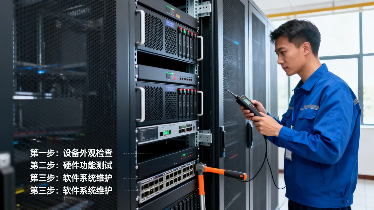 服务器设备维保实施流程是什么，服务器维保公司哪家好？