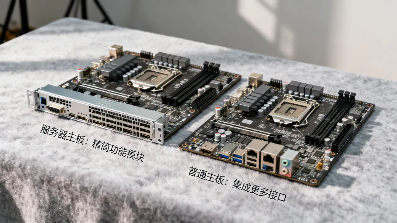 服务器主板为什么便宜？服务器主板为什么比普通主板便宜？
