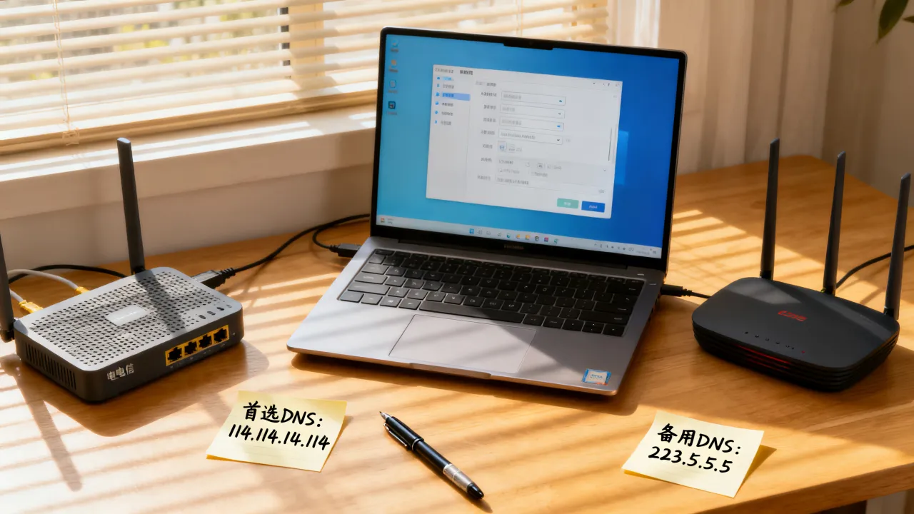 电信宽带DNS服务器怎么设置，电信宽带DNS设置多少网速最快