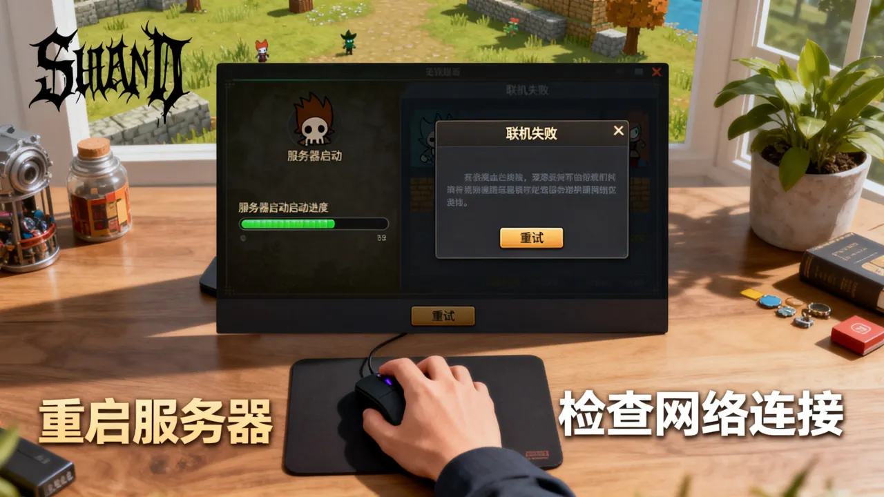 饥荒为什么启动服务器，联机进不去怎么解决