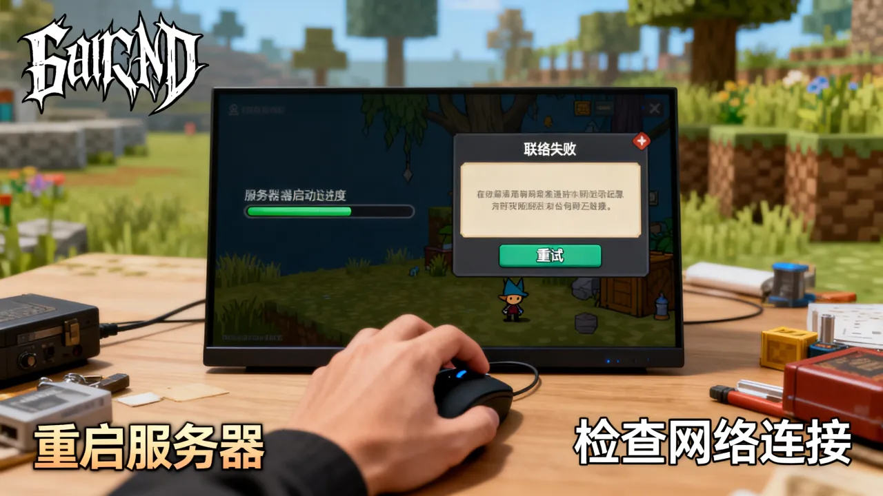 饥荒为什么启动服务器，联机进不去怎么解决