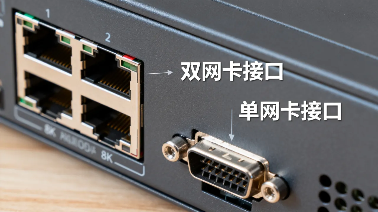 服务器为什么双网卡，双网卡和单网卡的区别在哪里？