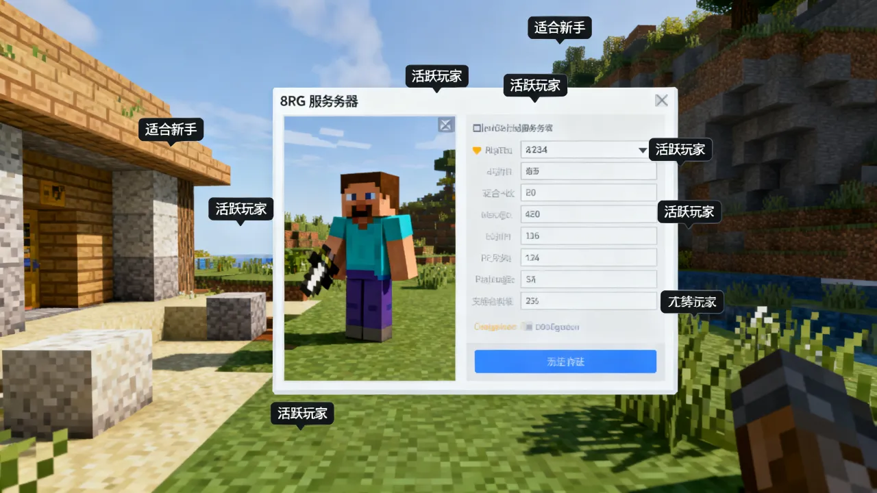 我的世界rpg服务器为什么总是没人玩，新手该选什么服务器