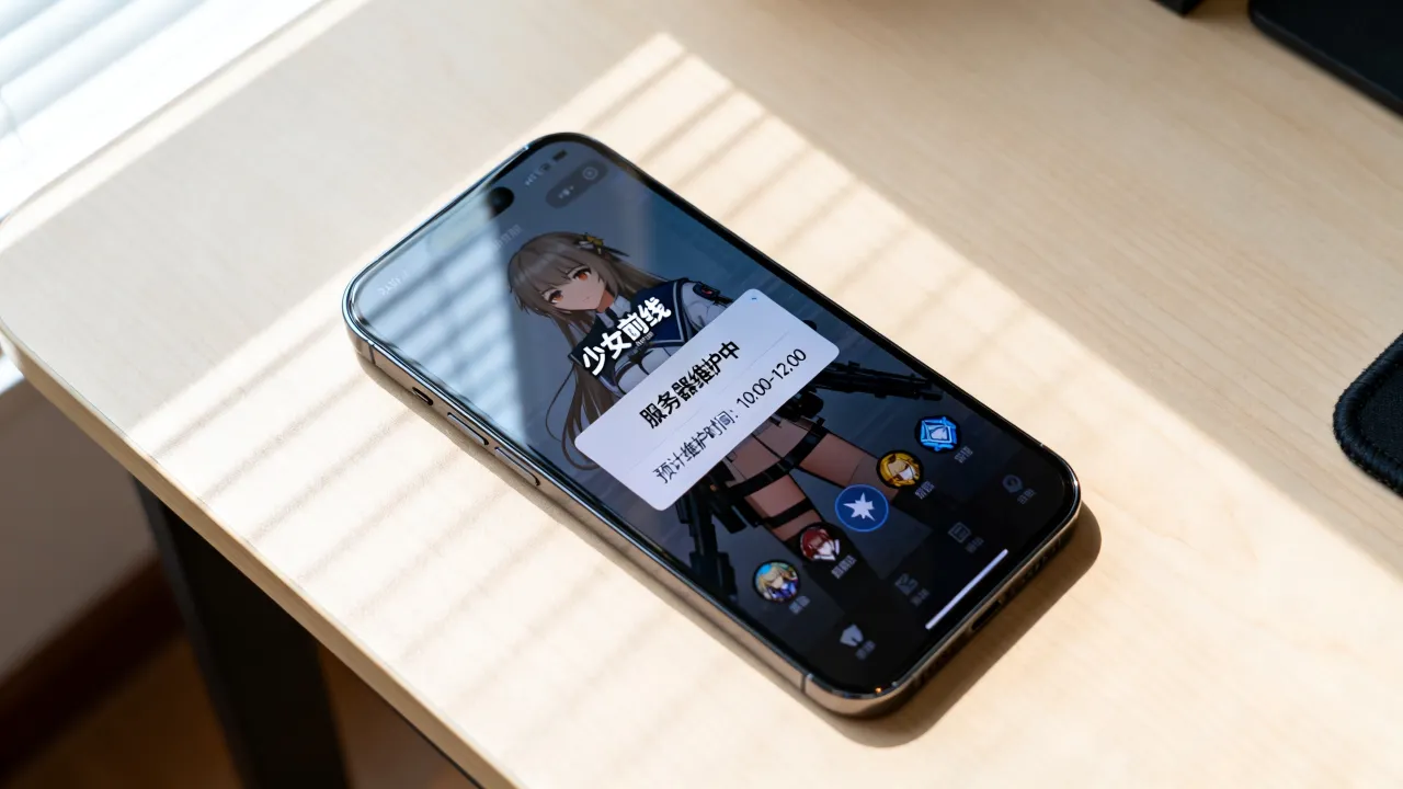 为什么少女前线服务器进不去，少女前线服务器维护到什么时候