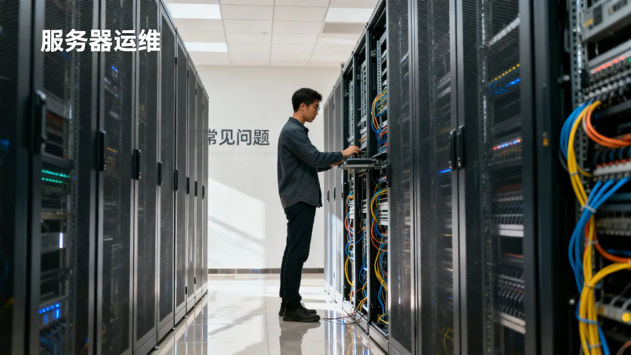 乌苏服务器运维怎么做，服务器维护有哪些常见问题？