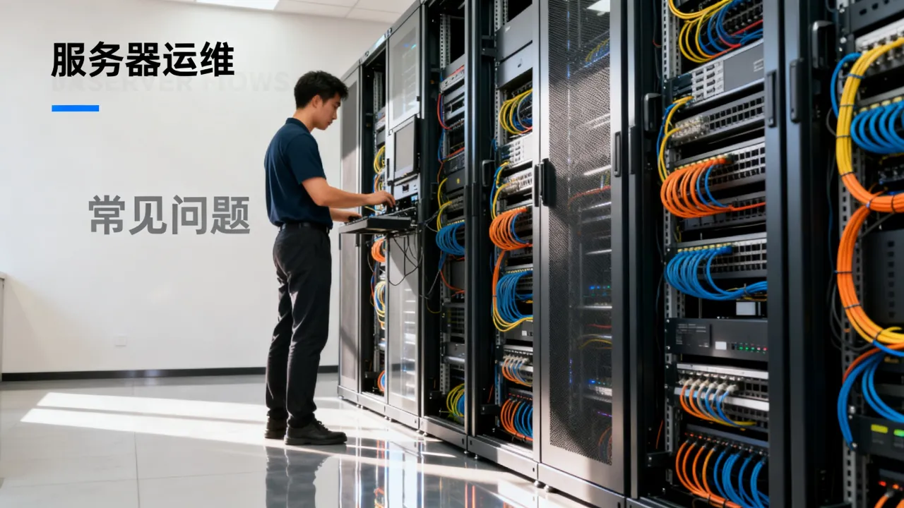 乌苏服务器运维怎么做，服务器维护有哪些常见问题？