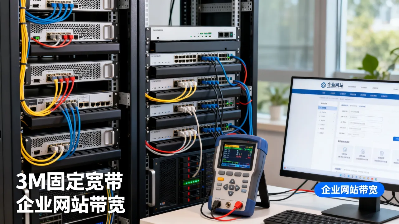 服务器3M固定宽带够用吗,企业网站带宽选多少合适