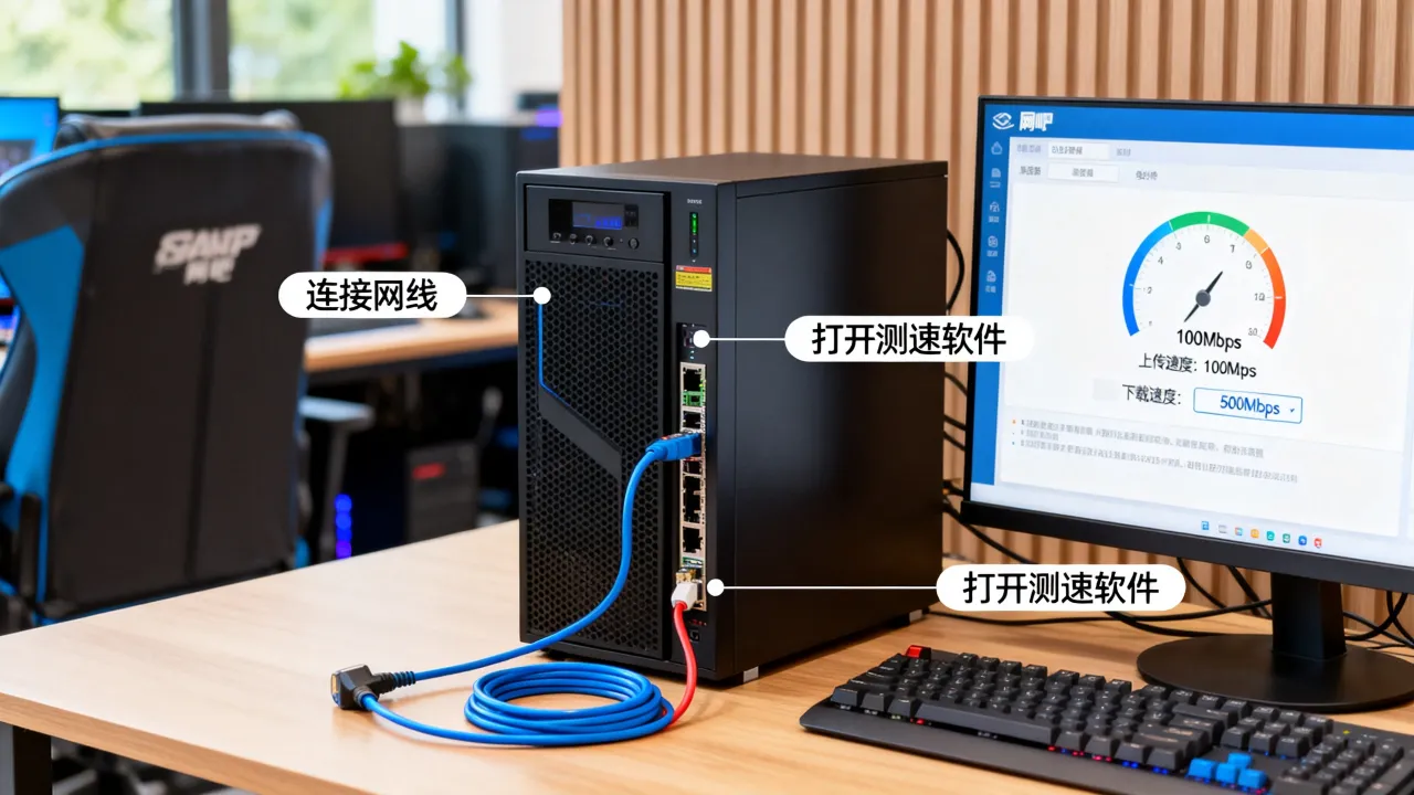 网吧服务器怎么测网速，网吧服务器测网速最佳方法是什么？