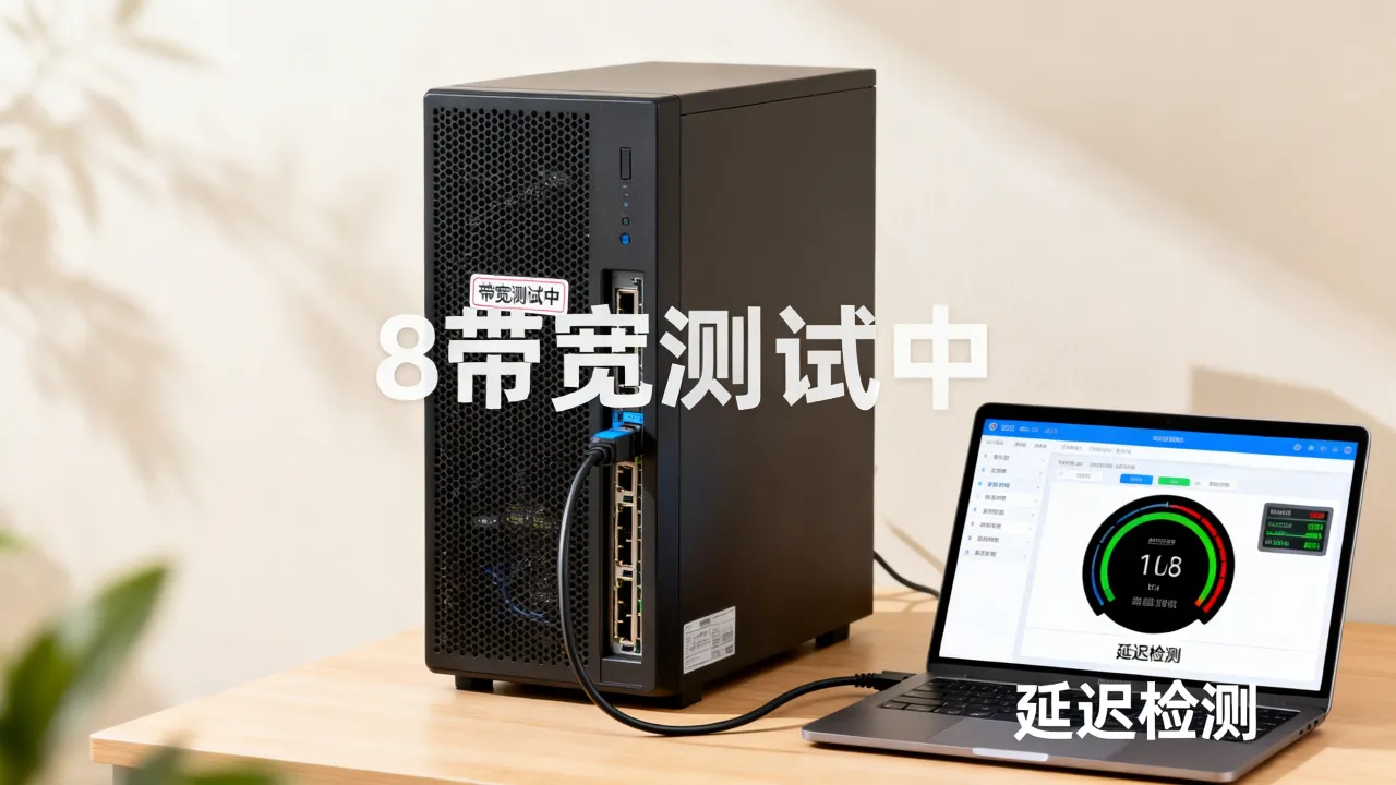 如何确认服务器网速是否正常，服务器带宽和延迟怎么测试？