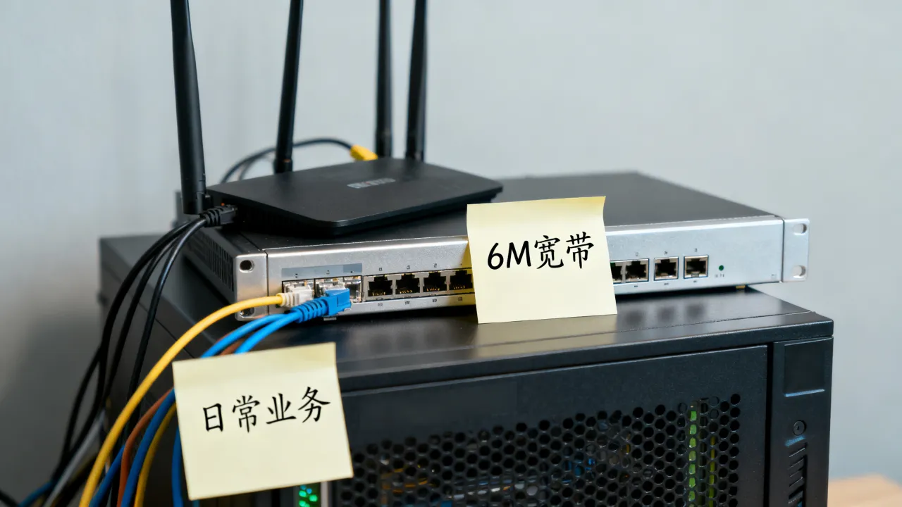 服务器6M宽带快不快，日常业务够用吗？