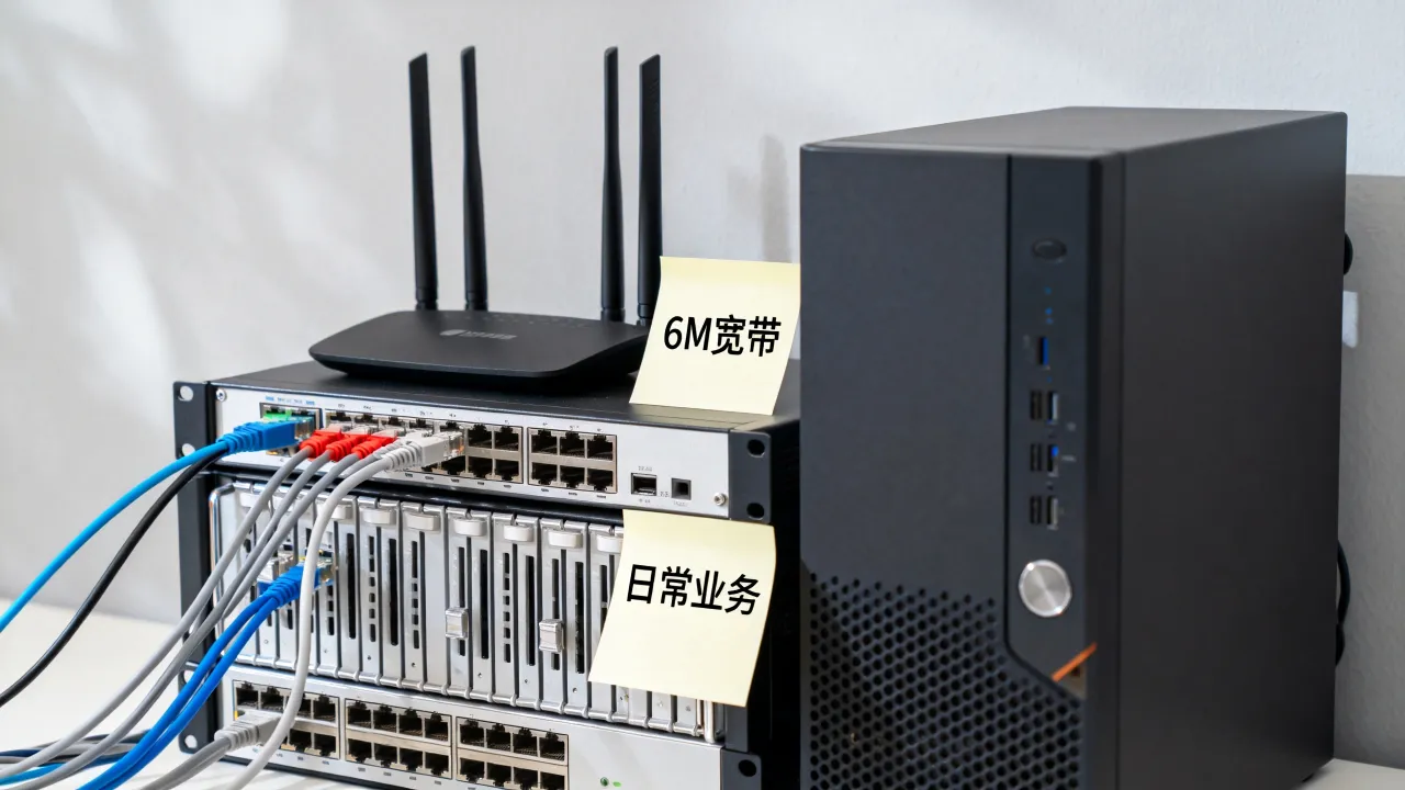 服务器6M宽带快不快，日常业务够用吗？