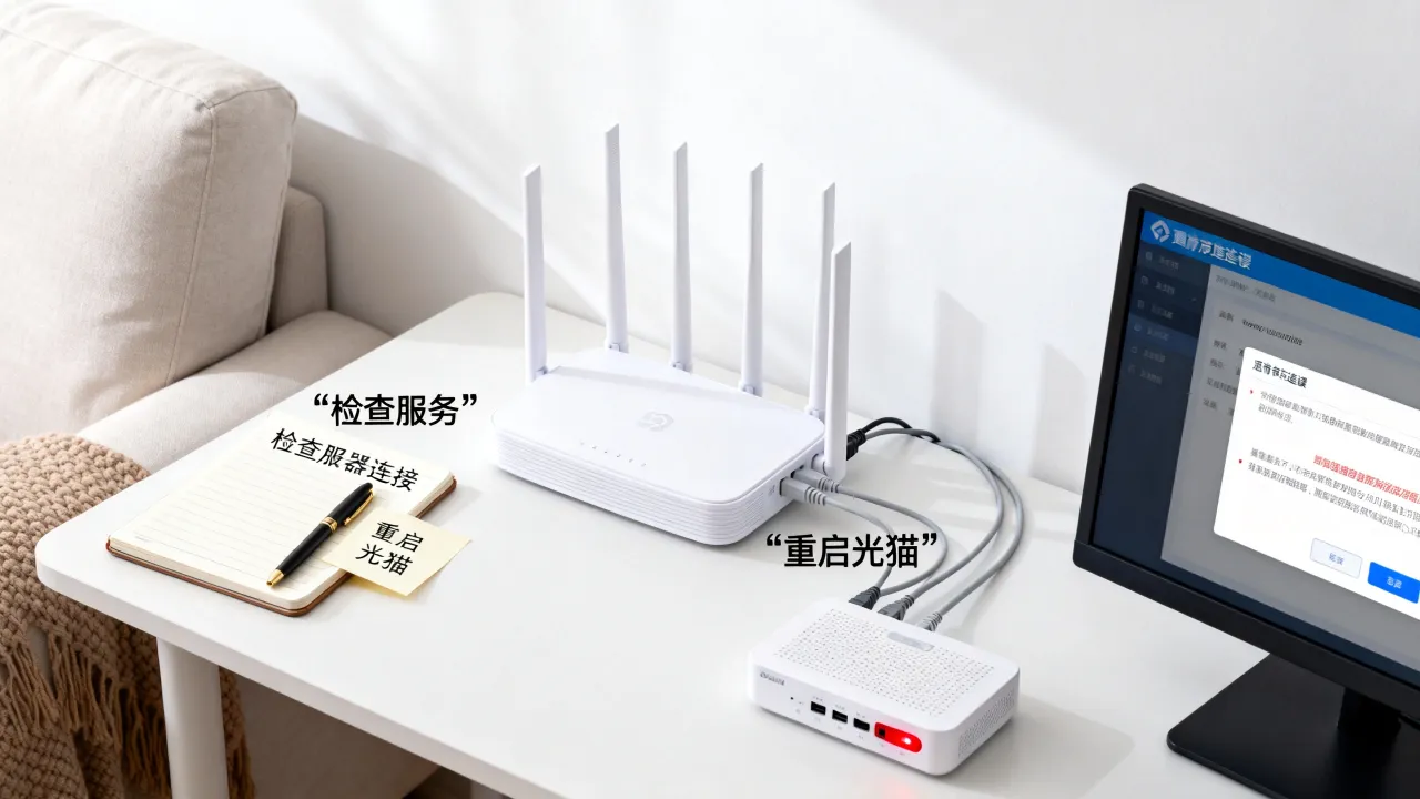 家里宽带服务器断开了是什么原因，宽带连接故障怎么解决