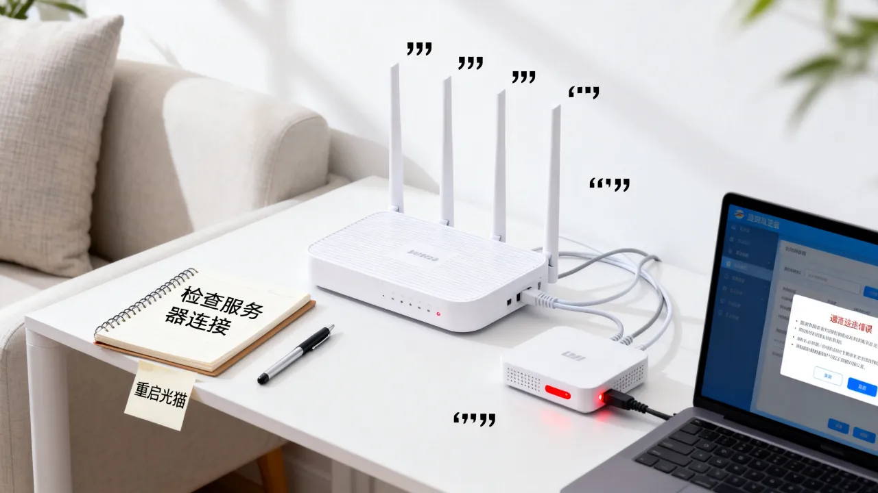 家里宽带服务器断开了是什么原因，宽带连接故障怎么解决