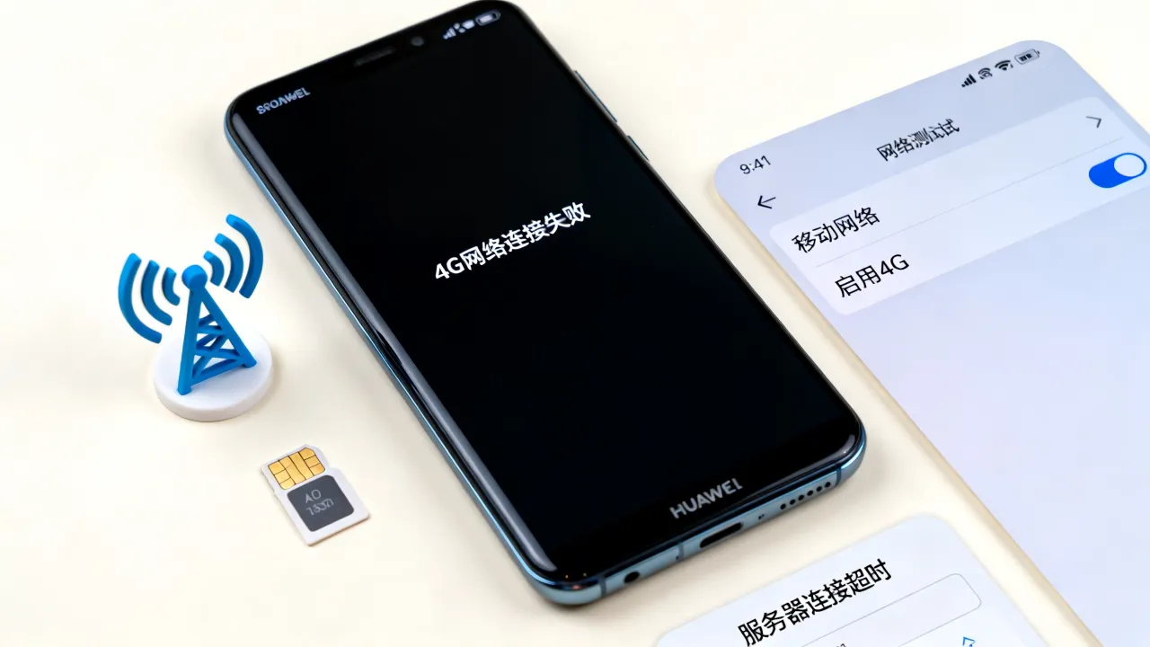 华为为什么用不了4g网络连接服务器,如何解决? 华为为什么用不了4g网络连接服务器,如何解决?