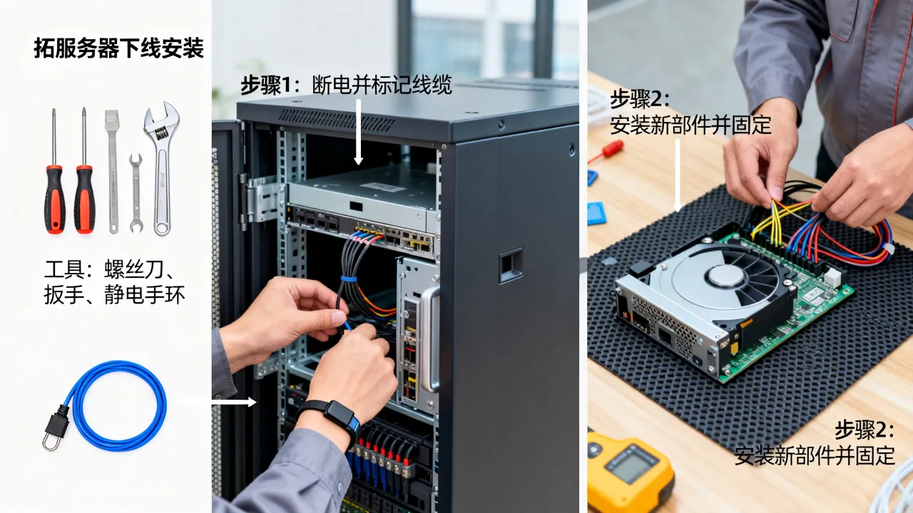 拓维服务器下线安装怎么做？详细步骤教程，新手必看指南