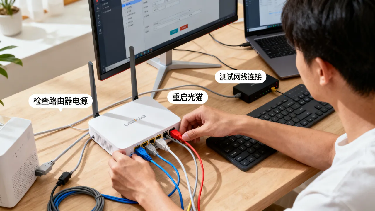 宽带服务器没反应怎么办，宽带连接正常但无法上网是什么原因？