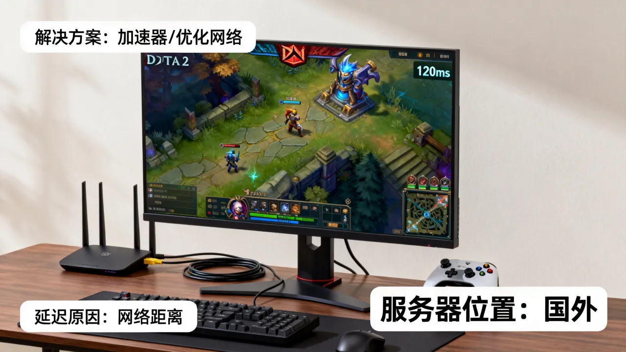 dota服务器为什么在国外，dota2国服延迟高怎么解决