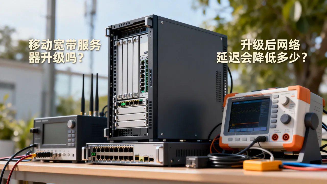 移动宽带服务器升级吗,升级后网络延迟会降低多少? 移动宽带服务器升级吗,升级后网络延迟会降低多少?