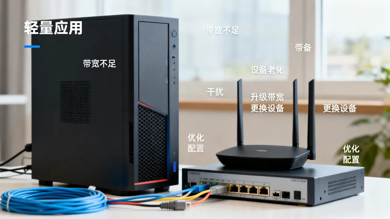轻量应用服务器网速慢的原因是什么？怎么解决