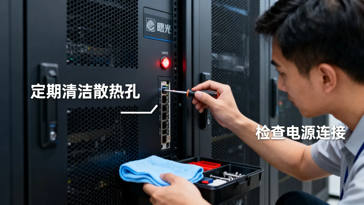 曙光服务器维保怎么做？服务器维护保养有哪些注意事项？