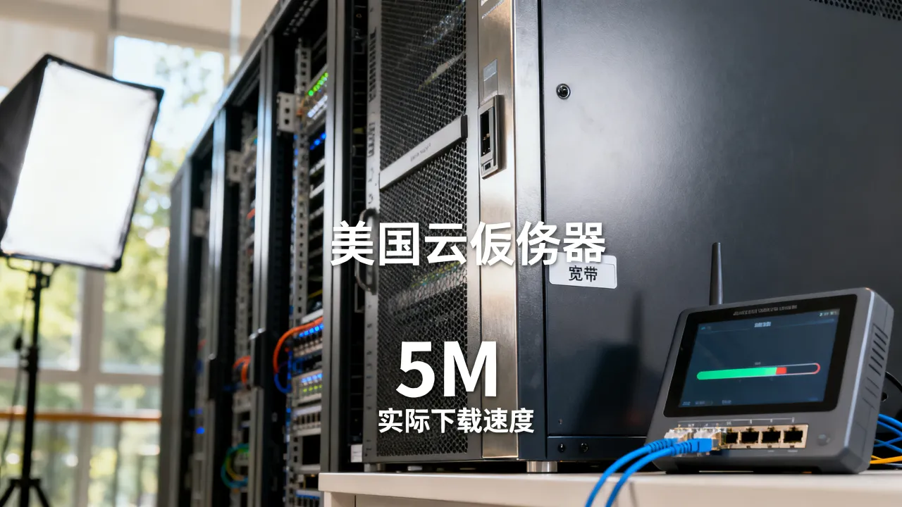 美国云服务器的5m宽带有多快，5m宽带实际下载速度是多少