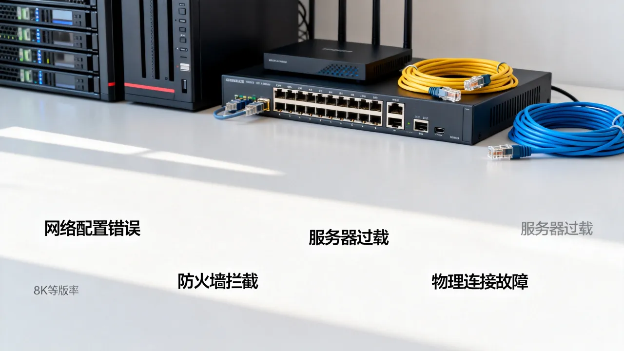 为什么服务器无效连接，服务器连不上是什么原因