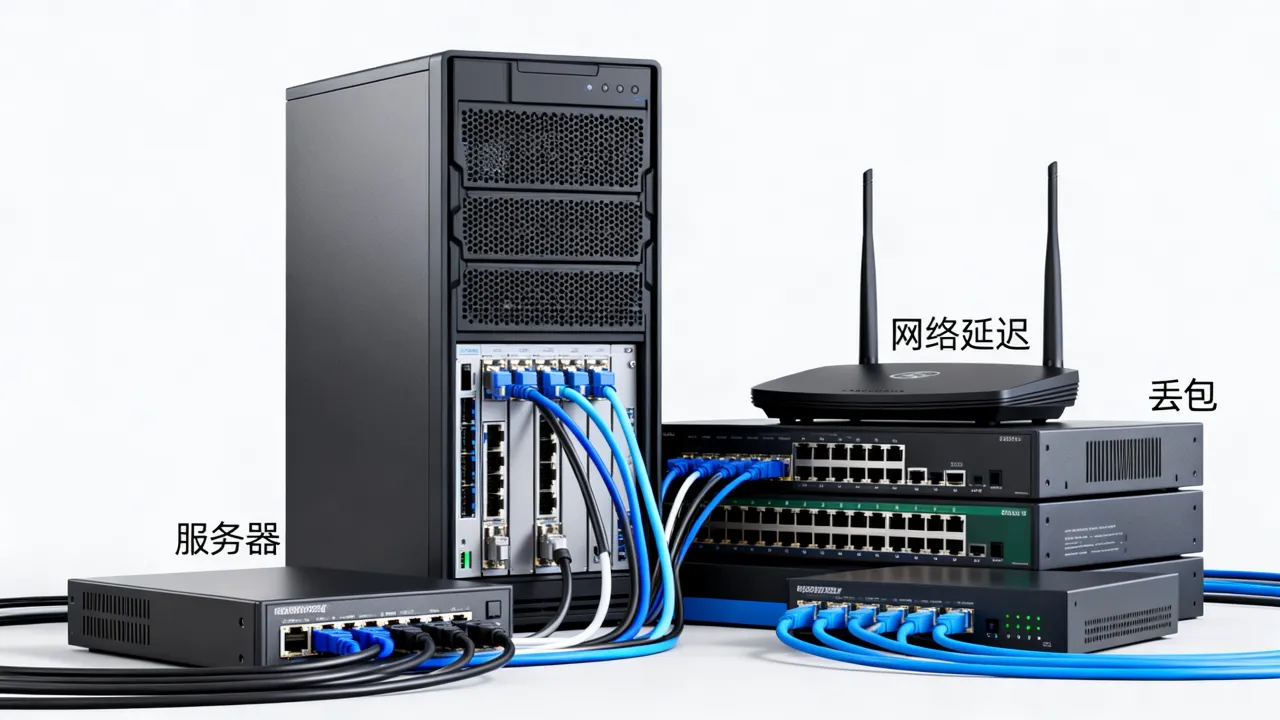 服务器为什么会掉包，网络延迟高时丢包怎么办