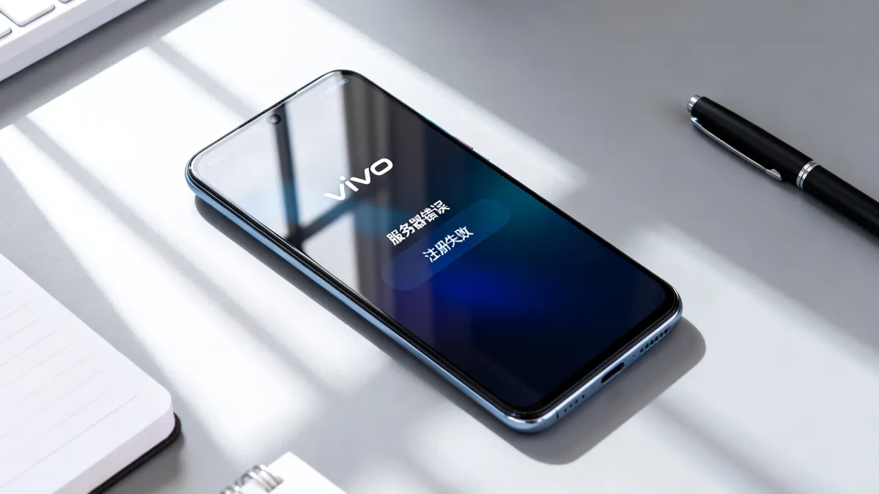 为什么注册vivo账号一直显示服务器错误，vivo账号注册失败原因