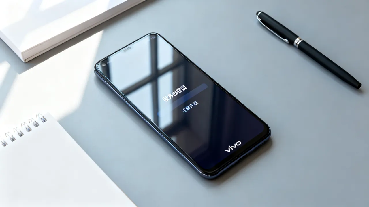为什么注册vivo账号一直显示服务器错误，vivo账号注册失败原因