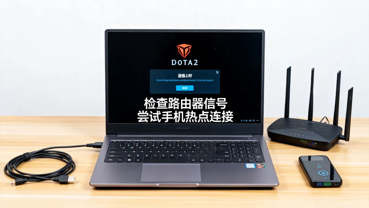 Dota2移动宽带无法连接服务器怎么办，为何总是连接超时
