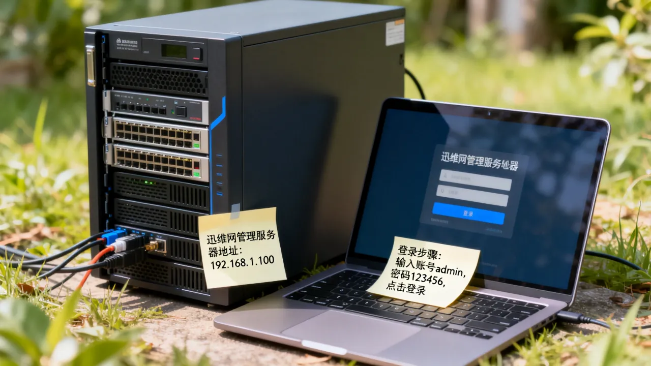 迅维网管理服务器地址是什么，怎么登录后台？