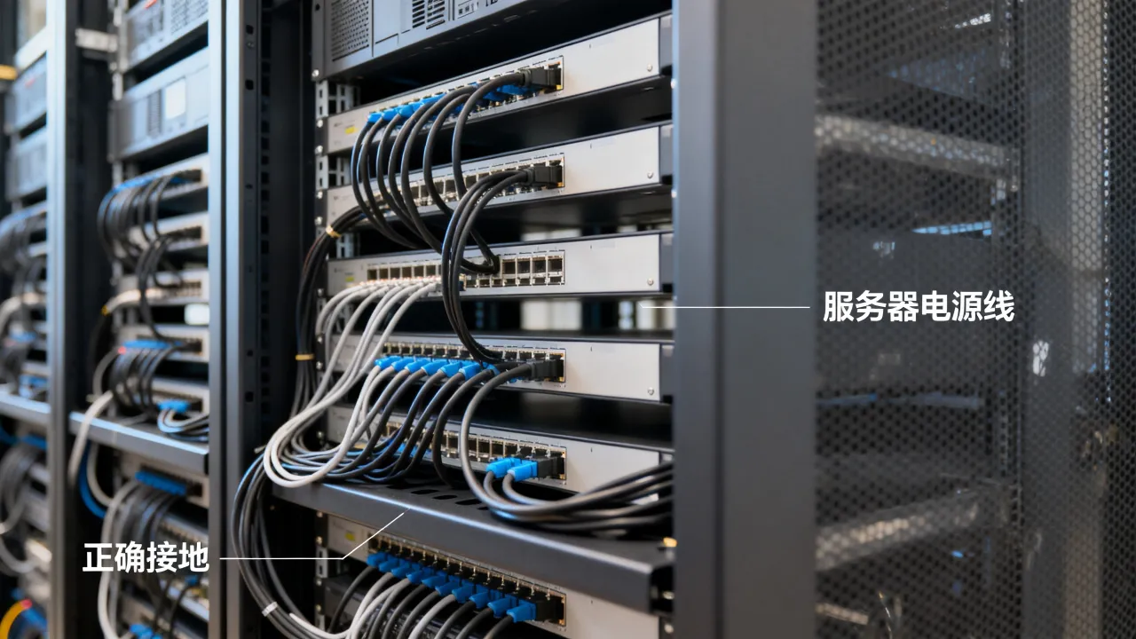服务器为什么要放电线，如何正确给服务器放电线？