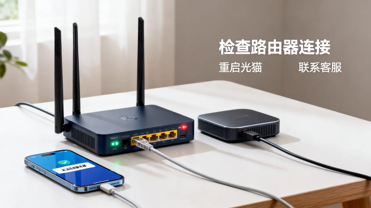 电信宽带找不到服务器怎么办，电信宽带连不上服务器怎么解决？