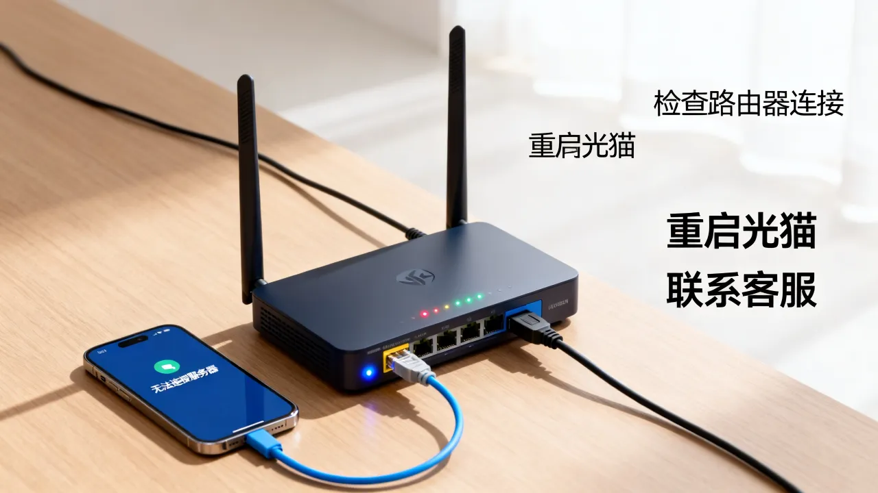 电信宽带找不到服务器怎么办，电信宽带连不上服务器怎么解决？
