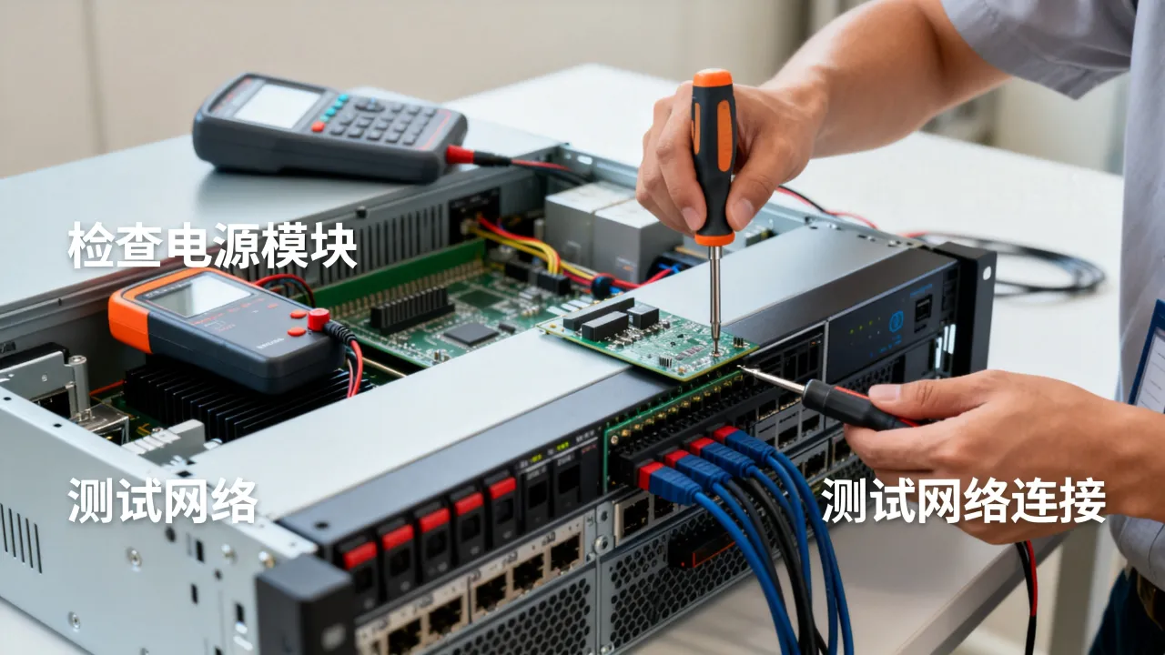 服务器维修运维怎么做，服务器故障排查与维护方法，