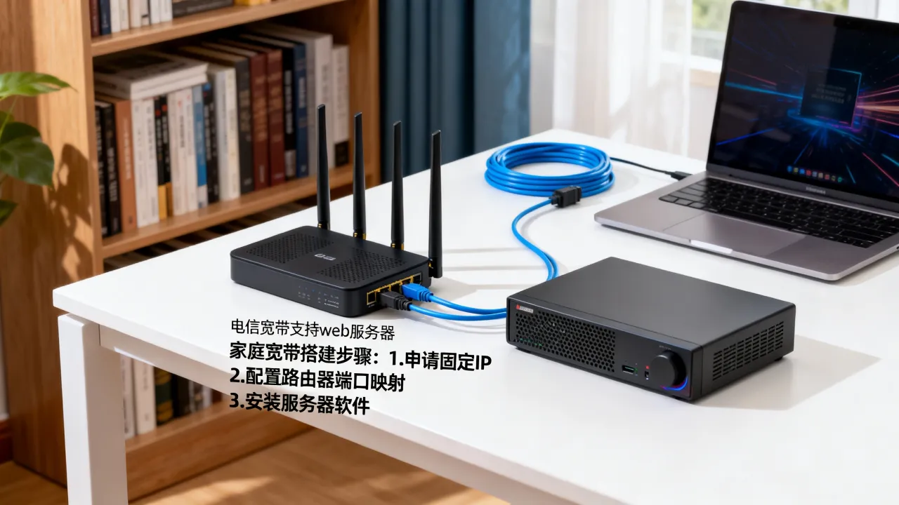 电信宽带能做web服务器吗,家庭宽带搭建网站怎么操作 电信宽带能做web服务器吗,家庭宽带搭建网站怎么操作