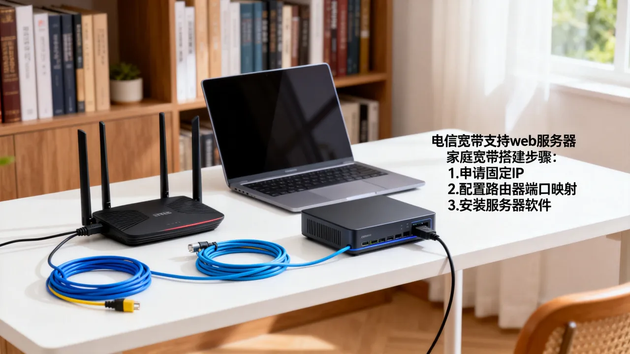 电信宽带能做web服务器吗,家庭宽带搭建网站怎么操作 电信宽带能做web服务器吗,家庭宽带搭建网站怎么操作