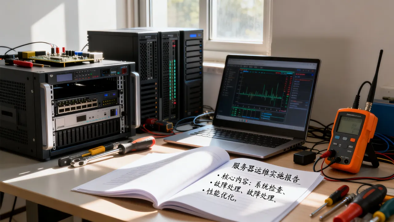 服务器运维实施报告如何撰写？包含哪些核心内容？