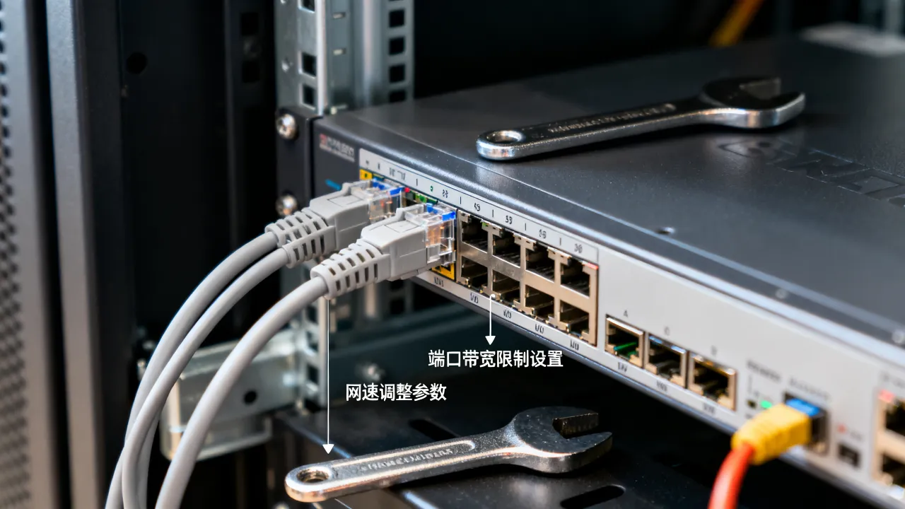服务器限制端口网速怎么设置？如何限制端口带宽？