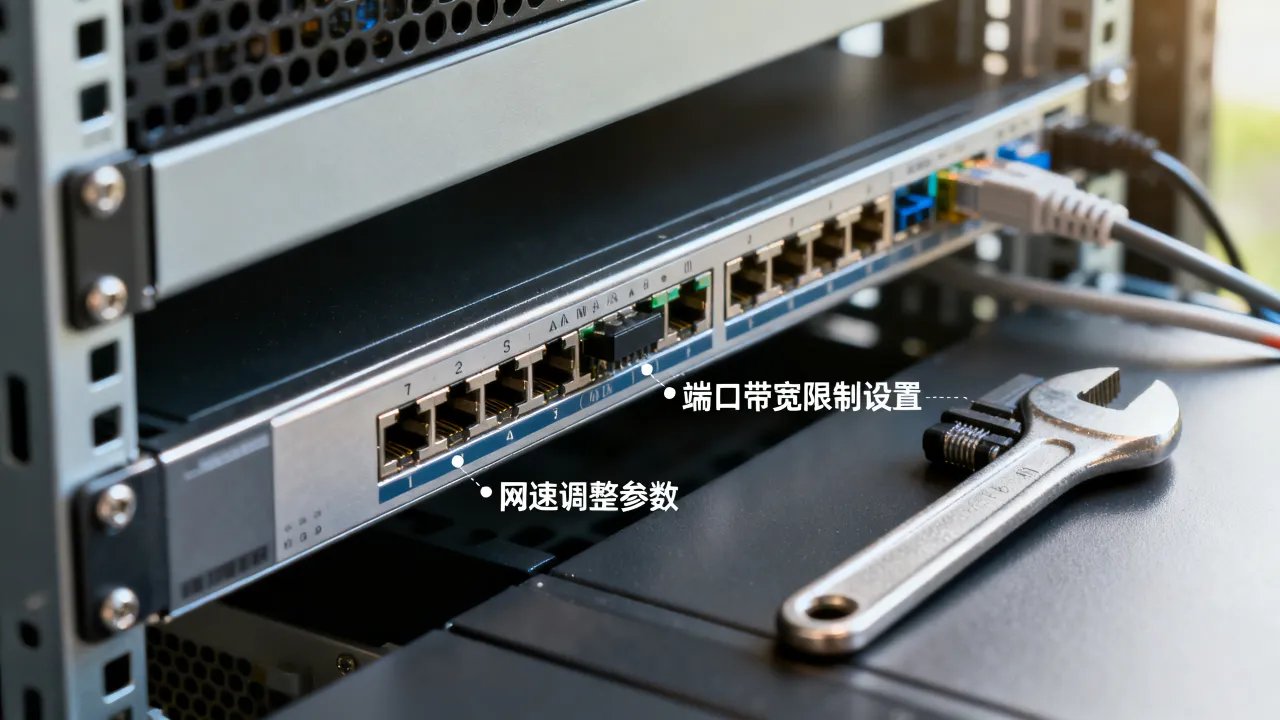 服务器限制端口网速怎么设置？如何限制端口带宽？