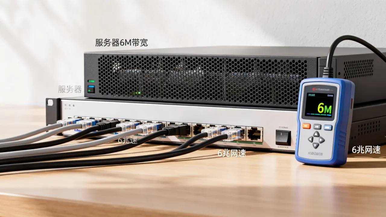 服务器6兆网速是多少，服务器带宽6M够用吗