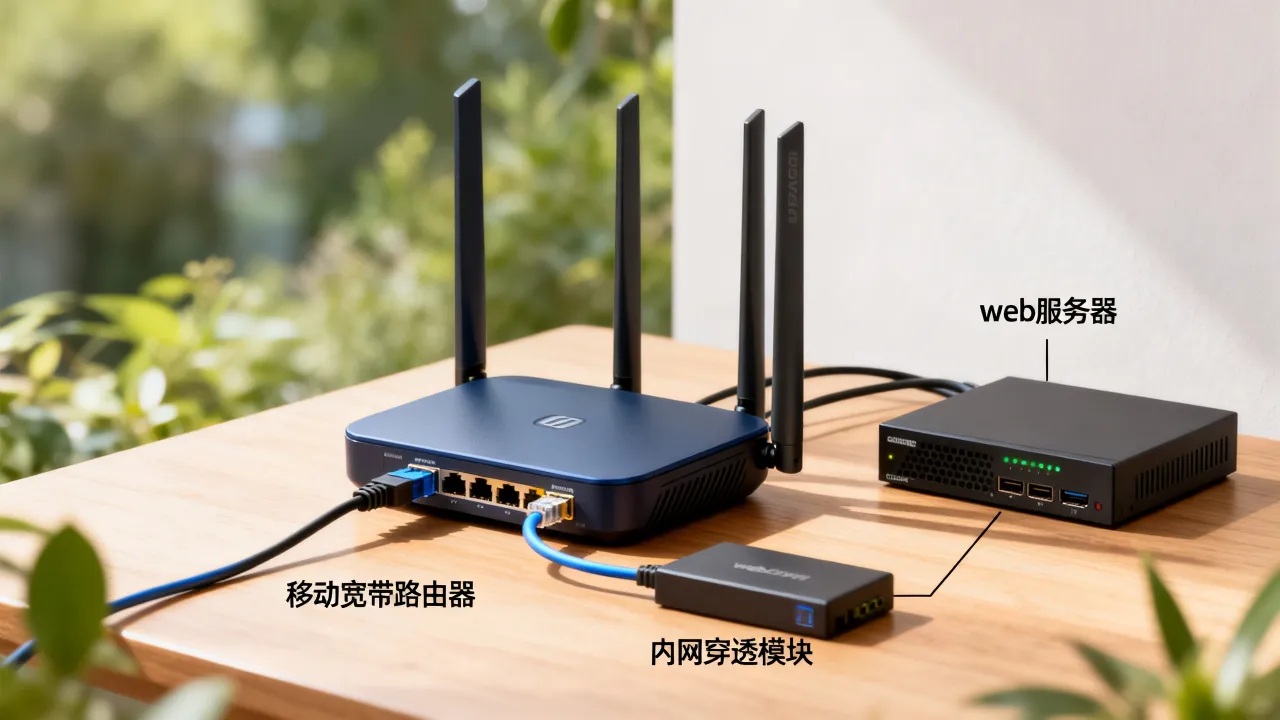 移动宽带web服务器穿透如何实现，内网穿透哪种方法最快？