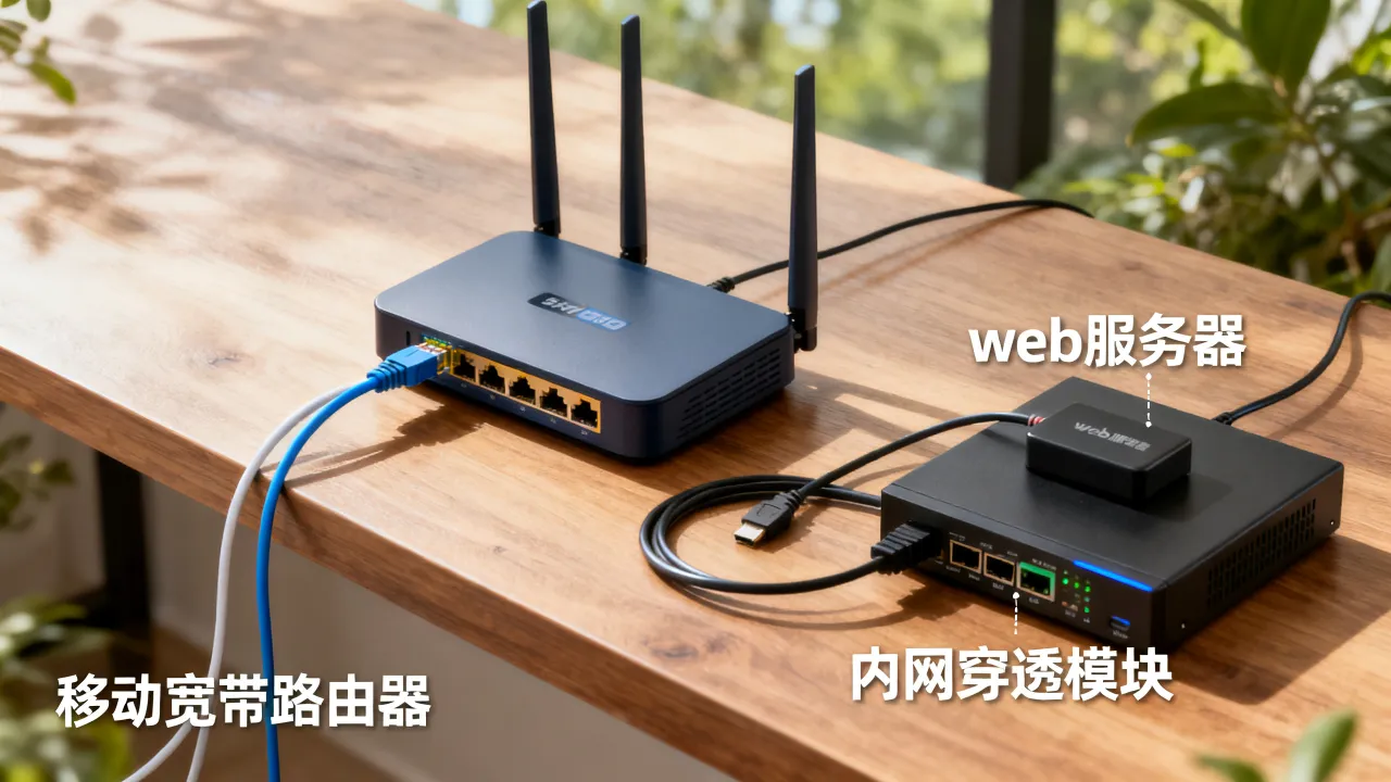 移动宽带web服务器穿透如何实现，内网穿透哪种方法最快？