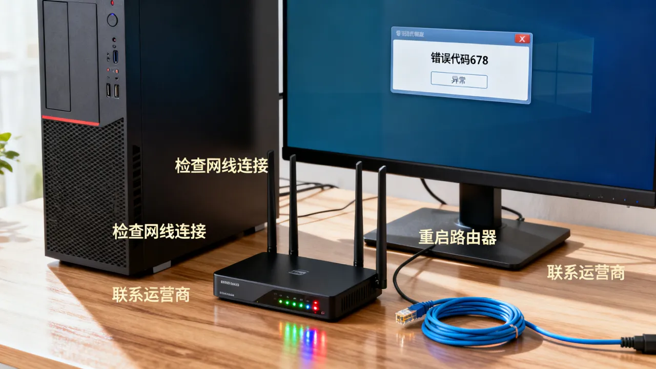 宽带服务器拨号失败怎么办,如何解决拨号连接错误代码678? 宽带服务器拨号失败怎么办,如何解决拨号连接错误代码678?