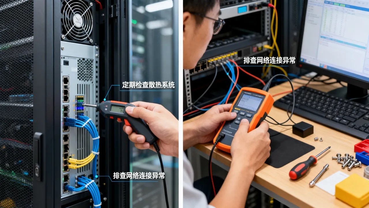 服务器运维保养如何实施，常见故障怎么排查？