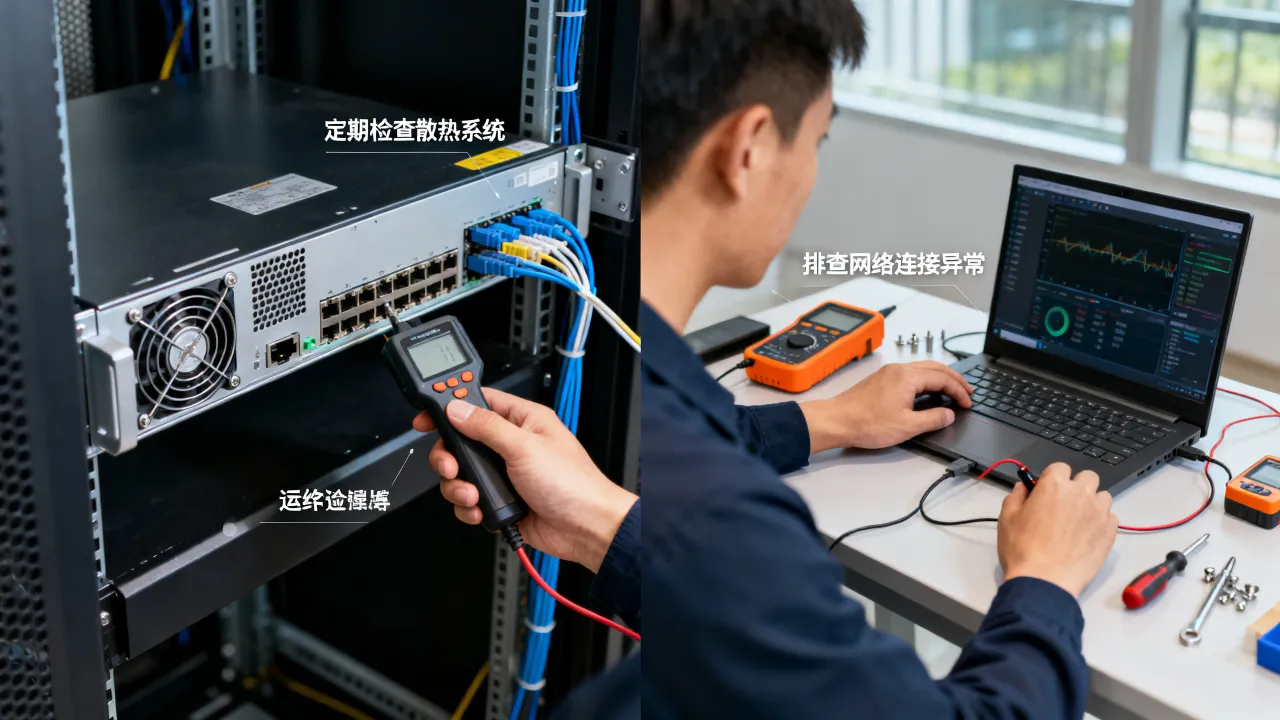 服务器运维保养如何实施，常见故障怎么排查？